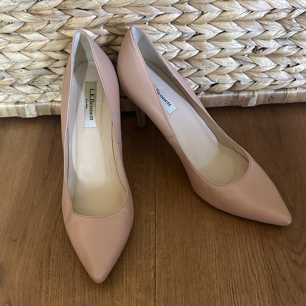 LK Bennett Nude Pink Heels